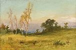 TREES IN A LANDSCAPE by Robert Greenlees at Ross's Online Art Auctions
