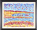 BENODET BEACH, FRANCE by Sean Patrick at Ross's Online Art Auctions