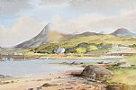 DIAMOND MOUNTAIN FROM DOONEENHAVEN by Susan Webb at Ross's Online Art Auctions