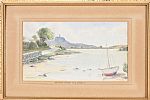 SCRABO TOWER FROM WHITEROCK by H. Hunsdale at Ross's Online Art Auctions