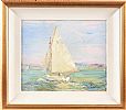 WHITE SAIL by Vittorio Cerefice at Ross's Online Art Auctions