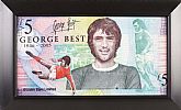 ULSTER BANK GEORGE BEST FIVE POUND NOTE by Irish School at Ross's Online Art Auctions