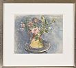 STILL LIFE, PINK ROSES IN A YELLOW JUG II by Stella Steyn at Ross's Online Art Auctions