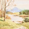 PATH DOWN TO THE LOUGH by Maurice Canning Wilks ARHA RUA at Ross's Online Art Auctions