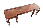EARLY NINETEENTH CENTURY CARVED MAHOGANY NELSON SERVING TABLE at Ross's Online Art Auctions