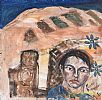 FLORES AZULES MALAGA (PICASSO'S CHILDHOOD SERIES) by Jack Pakenham RUA at Ross's Online Art Auctions