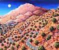 BUSHES, TAZMANIA by George Callaghan at Ross's Online Art Auctions