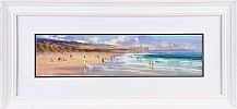 A FINE DAY AT PORTSTEWART BEACH by William Cunningham at Ross's Online Art Auctions