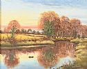 TREE REFLECTIONS by John S. Haggan at Ross's Online Art Auctions