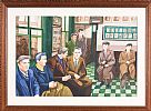 THE WAITING ROOM by Irish School at Ross's Online Art Auctions