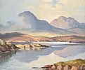 NEAR ROUNDSTONE, CONNEMARA by William Henry Burns at Ross's Online Art Auctions