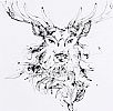 HIGHLAND STAG by Kathryn Callaghan at Ross's Online Art Auctions