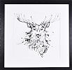 HIGHLAND STAG by Kathryn Callaghan at Ross's Online Art Auctions