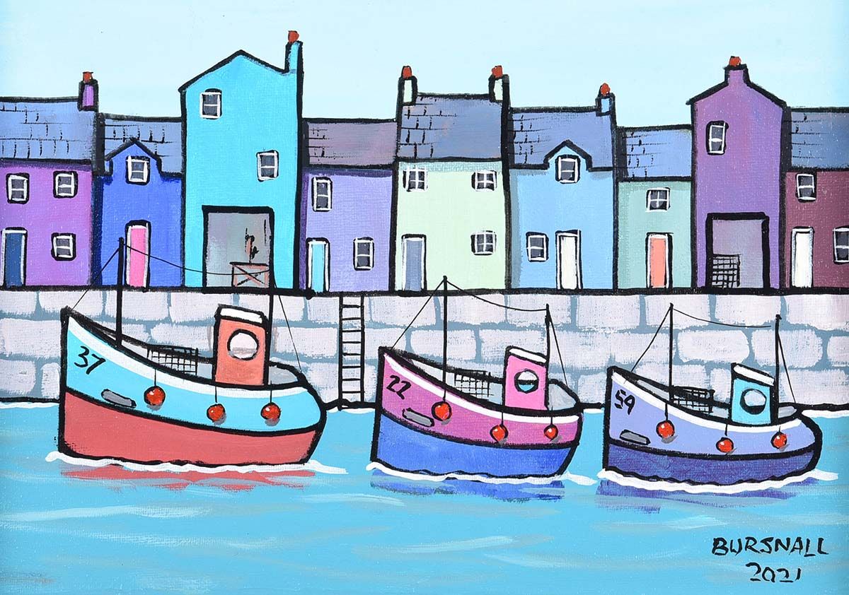 SEA-MASTERS by Paul Bursnall at Ross's Online Art Auctions