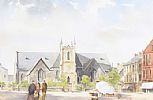 CHURCH, PORTADOWN by Henry Foy at Ross's Online Art Auctions