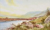 CATTLE BY THE RIVER by English School at Ross's Online Art Auctions