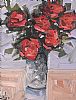 RED ROSE BOUQUET by Vivek Mandalia at Ross's Online Art Auctions