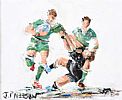 IRELAND VERSE'S THE ALL BLACKS by J.P. Neeson at Ross's Online Art Auctions