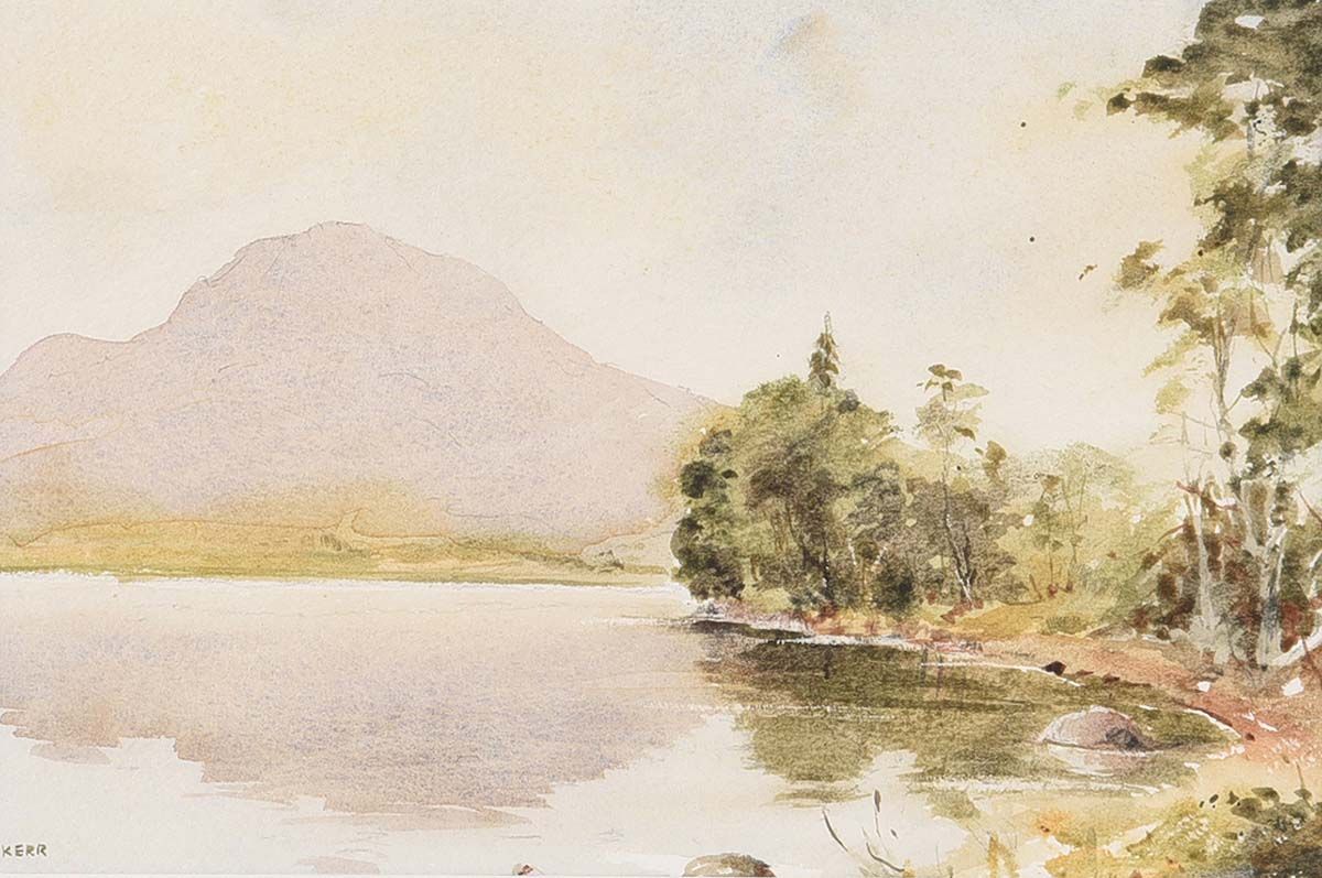 IRISH LOUGH by Tom Kerr at Ross's Online Art Auctions