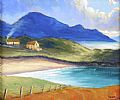 LATE EVENING, MALIN HEAD by Sean Loughrey at Ross's Online Art Auctions