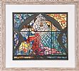 STUDY FOR A STAINED GLASS WINDOW by Olive Henry RUA at Ross's Online Art Auctions