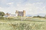 CASTLE IN A LANDSCAPE by William McKibbin at Ross's Online Art Auctions