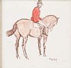 HORSE & RIDER by Brian Merry at Ross's Online Art Auctions