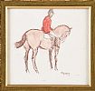 HORSE & RIDER by Brian Merry at Ross's Online Art Auctions