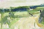COUNTRYSIDE IN GREEN by Con Campbell at Ross's Online Art Auctions
