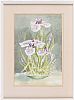 STILL LIFE , JAPANESE IRIS by A.B. THOMPSON at Ross's Online Art Auctions