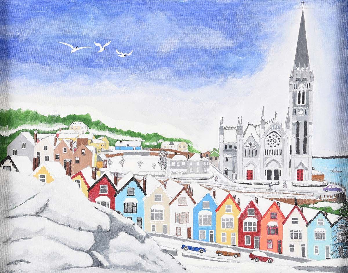 KINSALE, CORK by Charles N. Fox at Ross's Online Art Auctions
