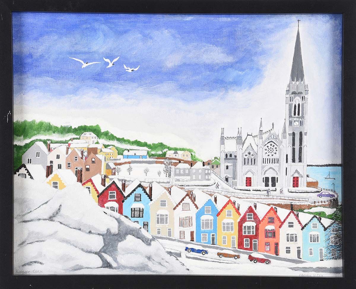 KINSALE, CORK by Charles N. Fox at Ross's Online Art Auctions
