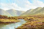 WESTPORT, COUNTY MAYO by Gerard Marjoram at Ross's Online Art Auctions