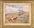 SUMMER ON THE HILL by June Brilly at Ross's Online Art Auctions