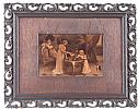 PAIR OF OAK FRAMED CRYSTOLEUM at Ross's Online Art Auctions