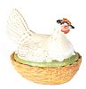VICTORIAN TAPPIT HEN at Ross's Online Art Auctions