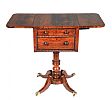 REGENCY ROSEWOOD PEDESTAL TABLE at Ross's Online Art Auctions
