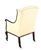 EDWARDIAN UPHOLSTERED ARMCHAIR at Ross's Online Art Auctions