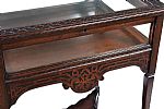 CHIPPENDALE STYLE MAHOGANY SPECIMEN TABLE at Ross's Online Art Auctions