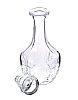 CUT GLASS DECANTER & SIX MATCHING TUMBLERS at Ross's Online Art Auctions