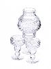 TYRONE CRYSTAL CANDLESTICK &SHADE & MATCHING CANDLESTICK HOLDER at Ross's Online Art Auctions