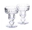 TYRONE CRYSTAL CANDLESTICK &SHADE & MATCHING CANDLESTICK HOLDER at Ross's Online Art Auctions