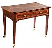 GEORGIAN INLAID MAHOGANY SIDE TABLE at Ross's Online Art Auctions