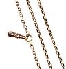 GOLD-TONE GUARD CHAIN at Ross's Online Art Auctions