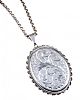 STERLING SILVER LOCKET & CHAIN at Ross's Online Art Auctions