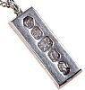 STERLING SILVER INGOT NECKLACE at Ross's Online Art Auctions