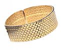 ROLLED GOLD BANGLE at Ross's Online Art Auctions