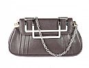 CHRISTIAN DIOR BROWN LEATHER HANDBAG at Ross's Online Art Auctions