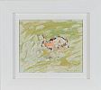 IRISH HARE ON THE RUN by Con Campbell at Ross's Online Art Auctions