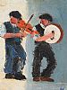 IRISH MUSICIANS by P.J. O'Hare at Ross's Online Art Auctions